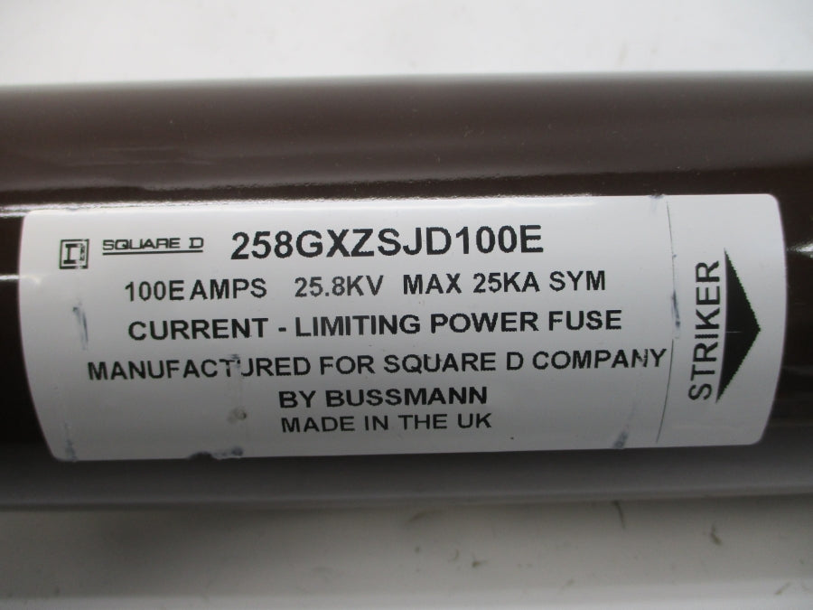 SQUARE D 258GXZSJD100E 100EA NSNP