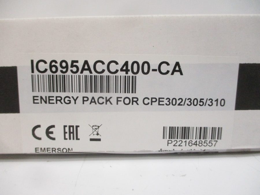 EMERSON IC695ACC400-CA NSMP