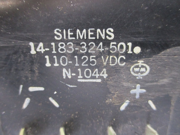 SIEMENS 14-193-101-582 110-125VDC NSNP