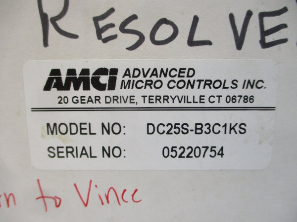 AMCI DC25S-B3C1KS NSMP