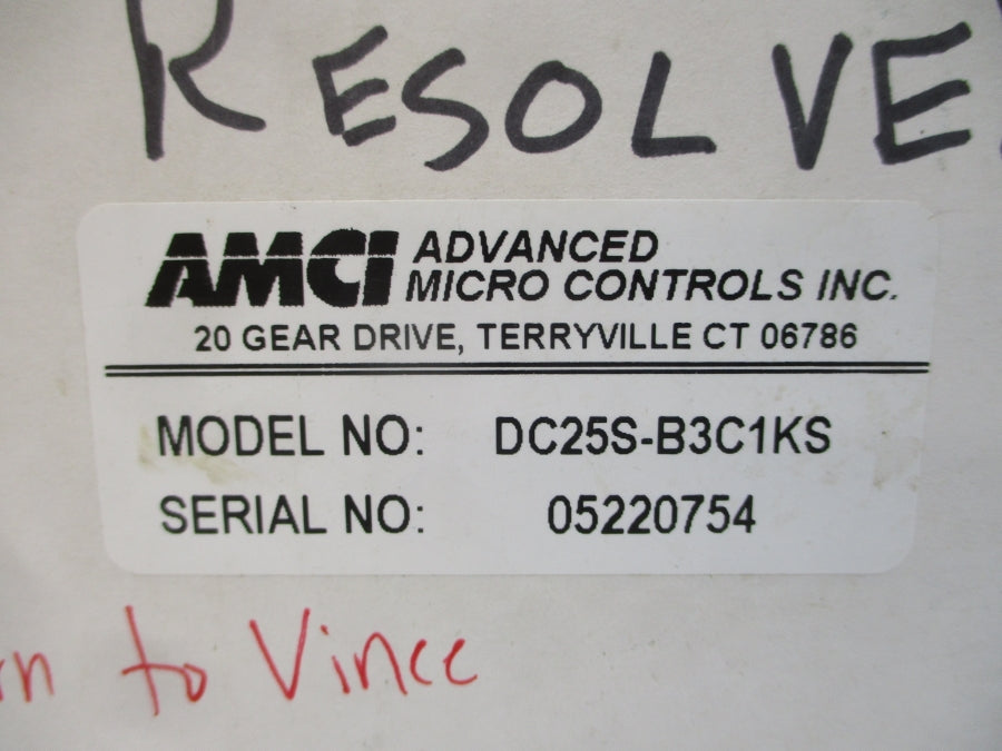 AMCI DC25S-B3C1KS NSMP