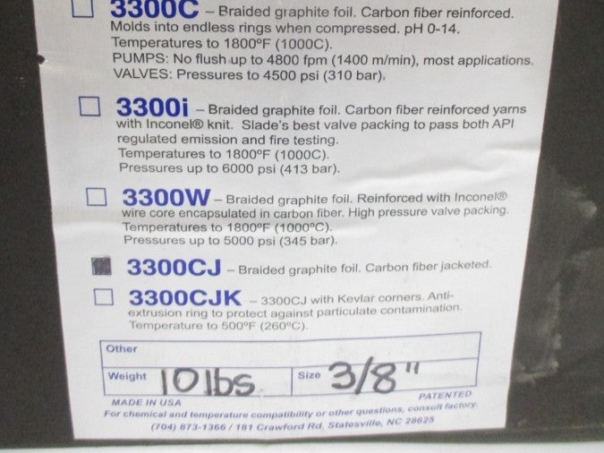 SLADE 3300CJ 3/8" NSMP