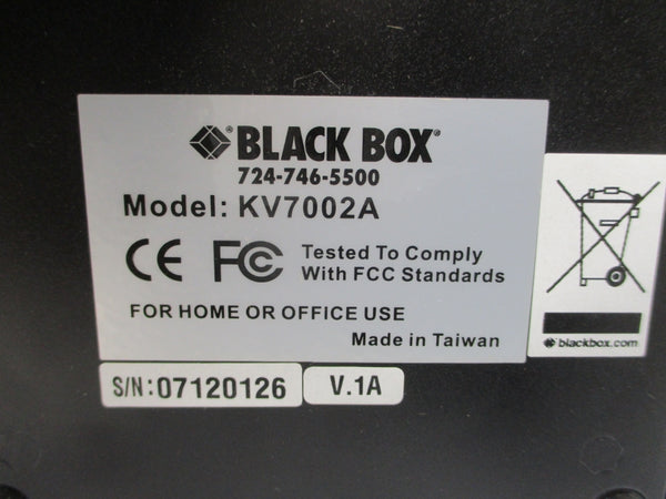 BLACK BOX KV7002A 9VDC NSMP
