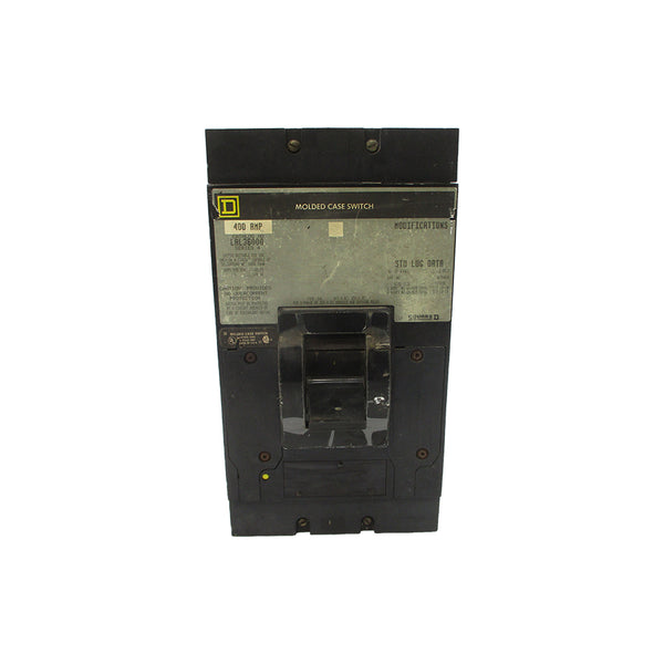 SQUARE D LAL36000 SER. 4 600VAC 400A UNMP