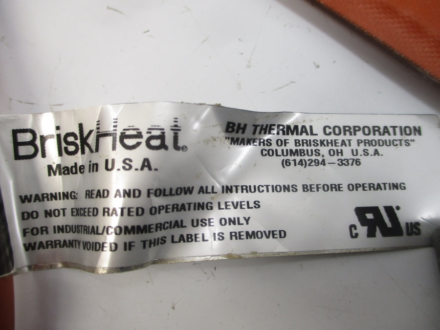 BRISK HEAT SRL12241P 120V 6.0A 12X24 NSNP