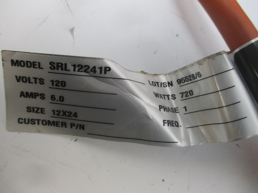 BRISK HEAT SRL12241P 120V 6.0A 12X24 NSNP