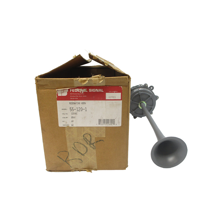 FEDERAL SIGNAL 55-120-1 SER. A2 120VAC 0.75A (GRAY) NSMP