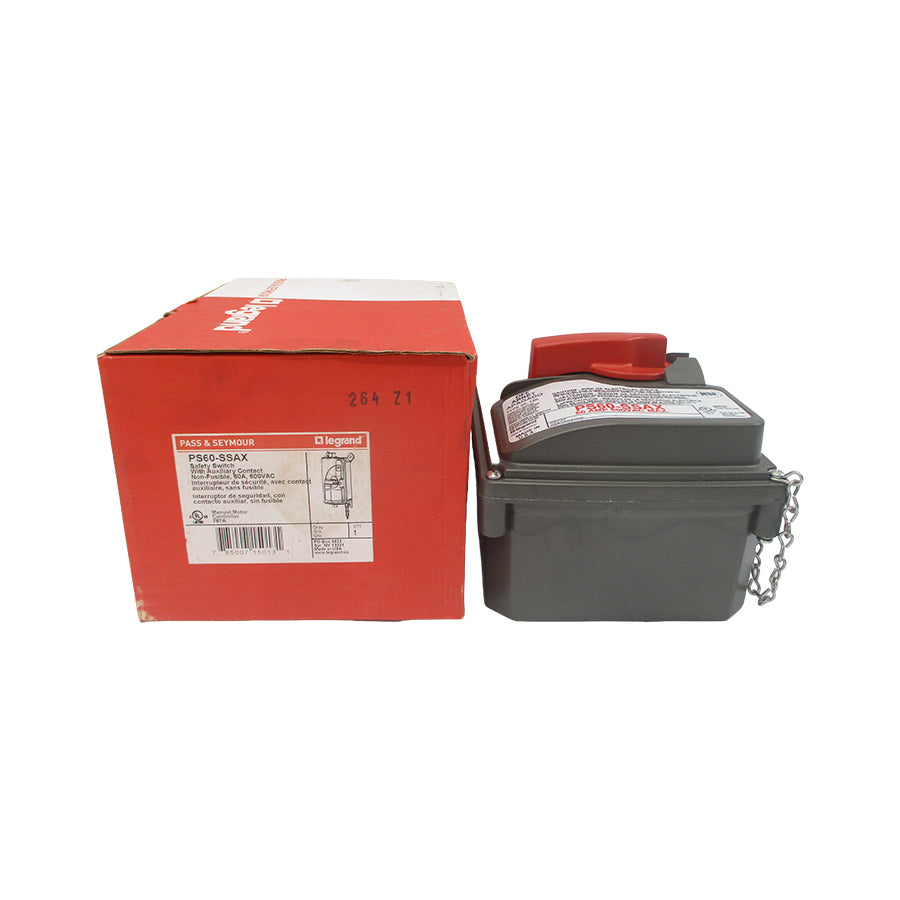 PASS & SEYMOUR PS60-SSAX 600VAC 60A NSMP