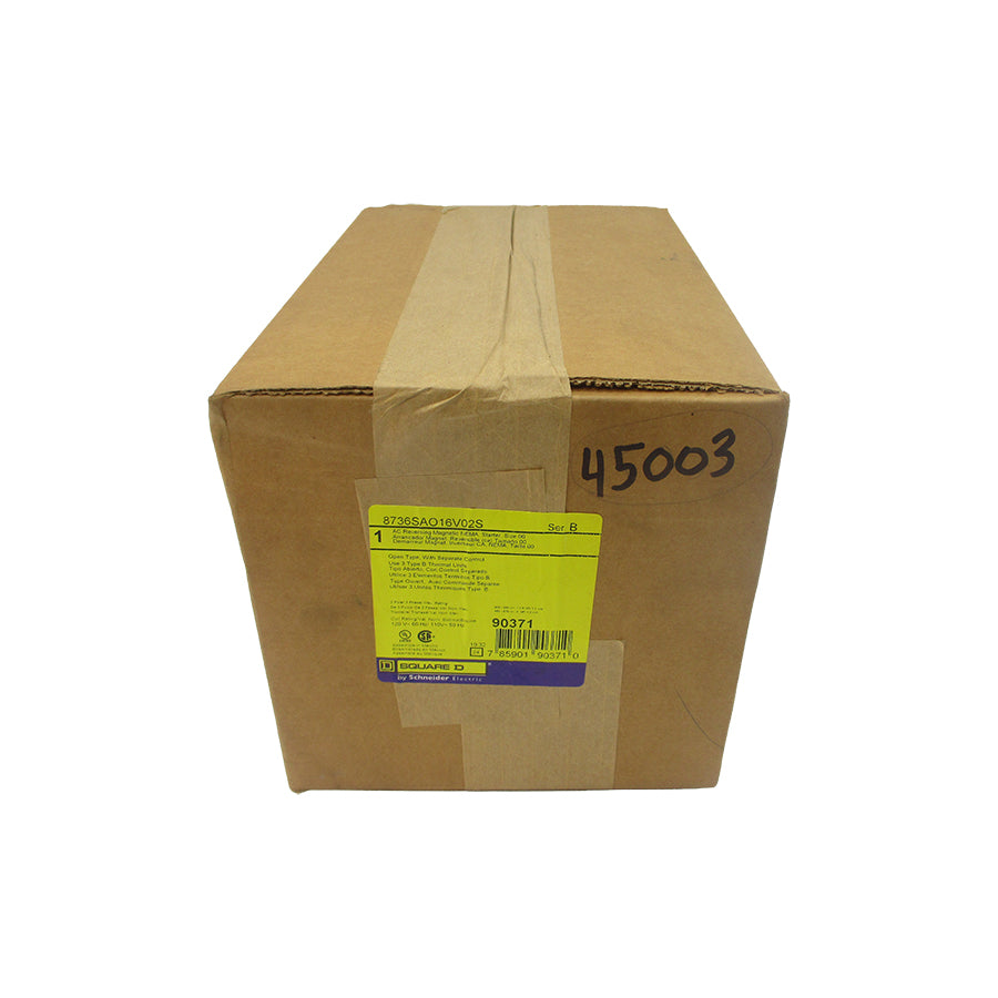 SQUARE D 8736SAO16V02S SER. B 110/120V NSFS