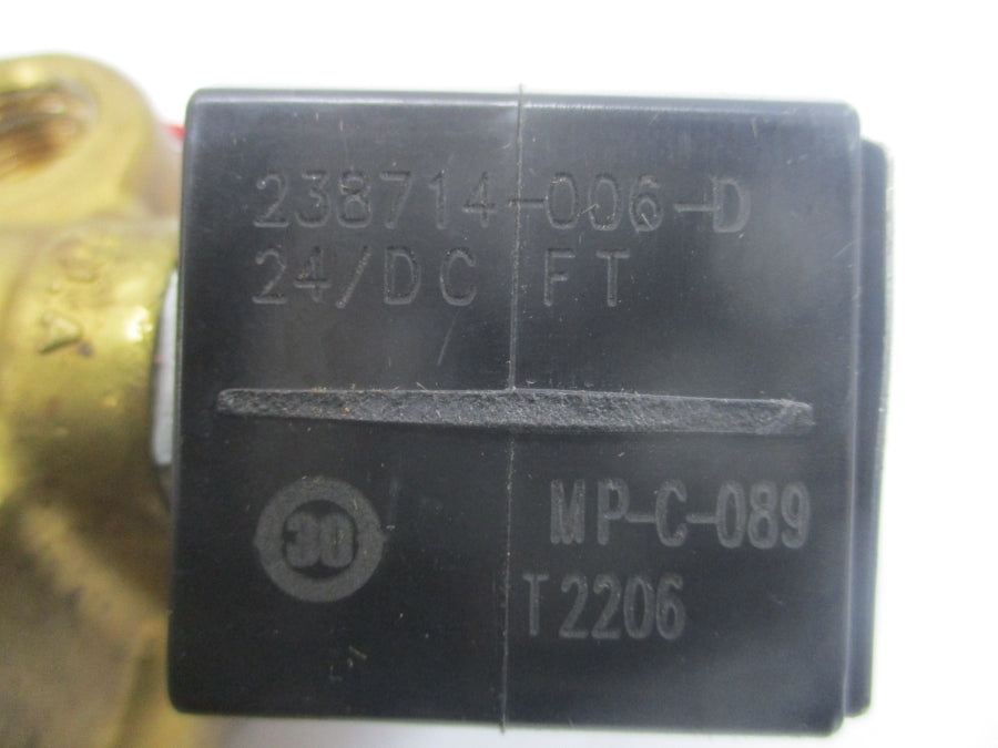 ASCO EF8344G072 24VDC 10-150PSI 3/8" NSNP