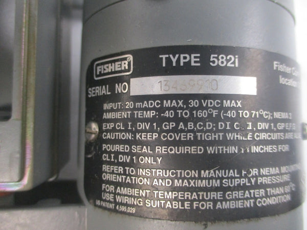 FISHER 582I 30VDC NUPI