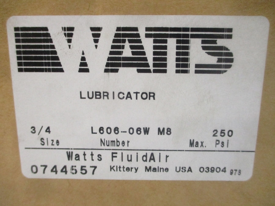 WATTS L606-06WM8 250PSI 3/4" NSMP