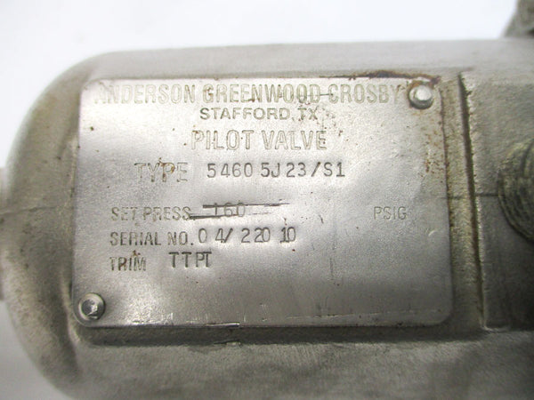 ANDERSON GREENWOOD CROSBY 54605J23/S1 160PSI 1" NSNP