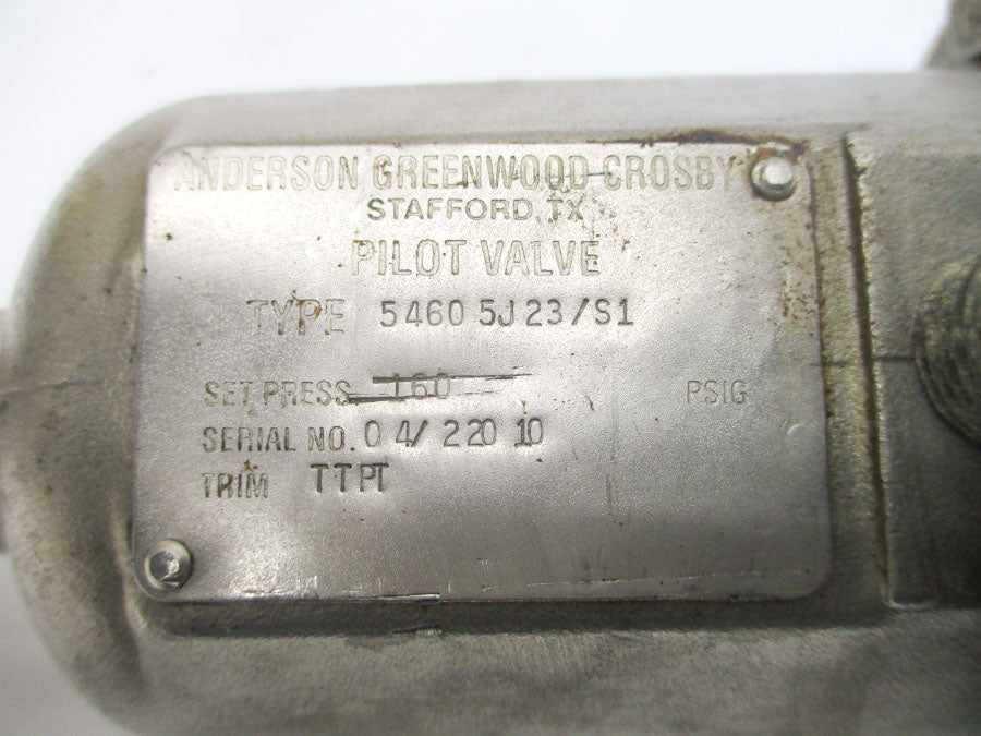 ANDERSON GREENWOOD CROSBY 54605J23/S1 160PSI 1" NSNP