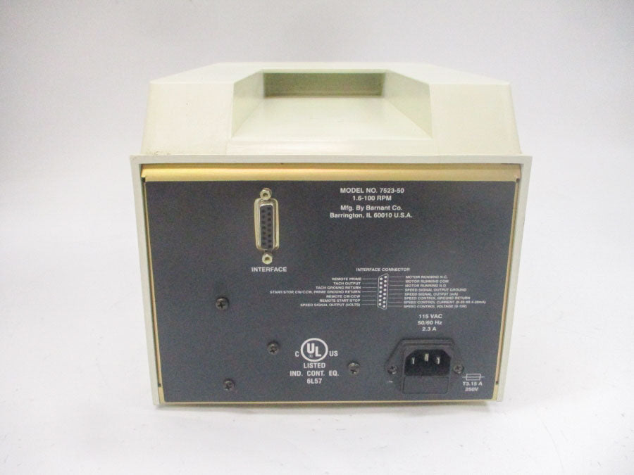 COLE-PARMER 7523-50 115VAC 2.3A UNMP