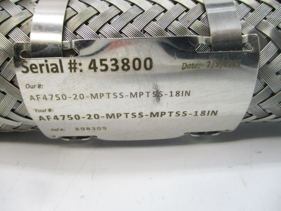 HOSE AF4750-20-MPTSS-MPTSS-18IN NSNP