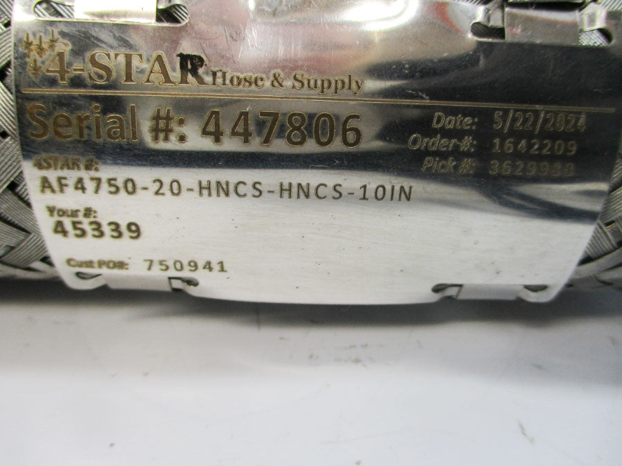 4-STAR AF4750-20-HNCS-HNCS-10IN NSNP