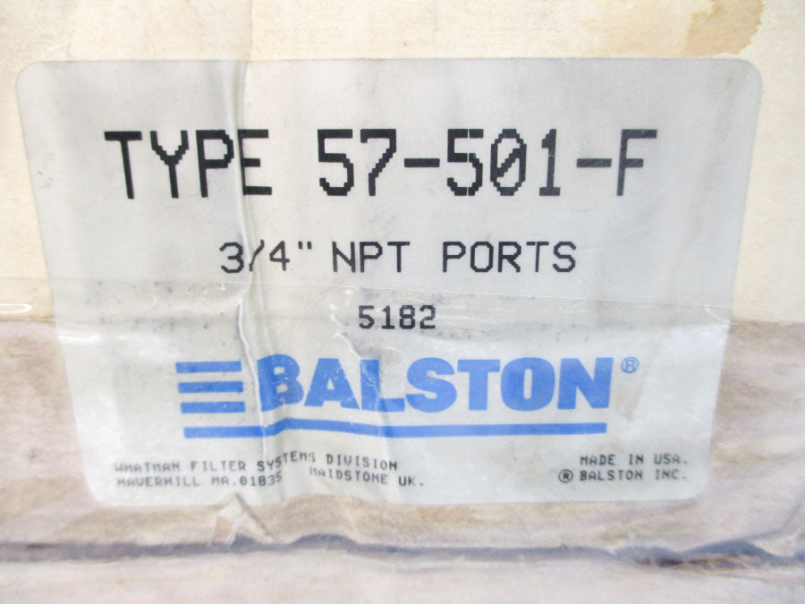 BALSTON 57-501-F 150PSI 3/4" NSMP