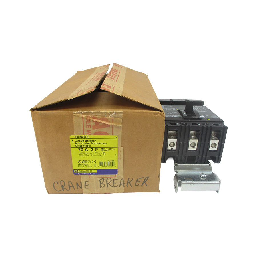 SQUARE D FA34070 SER. 2 480V 70A NSMP
