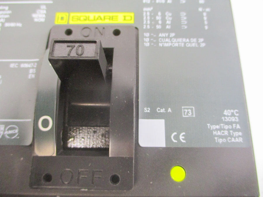 SQUARE D FA34070 SER. 2 480V 70A NSMP