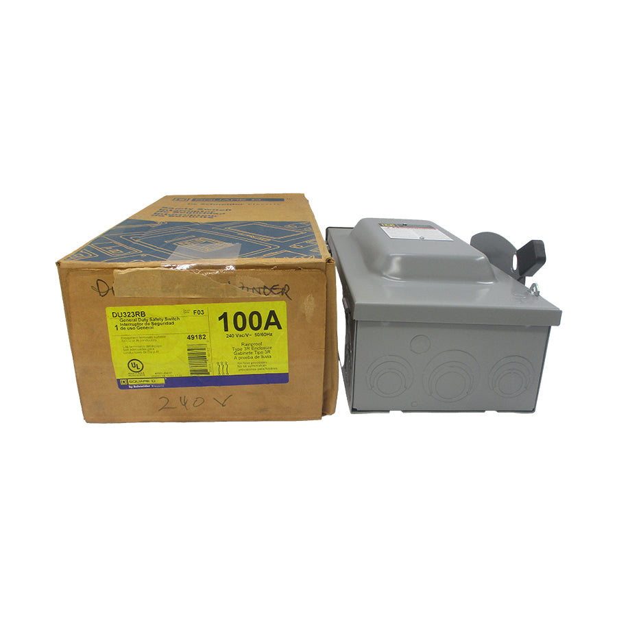 SQUARE D DU323RB SER. F03 240VAC 100A NSMP