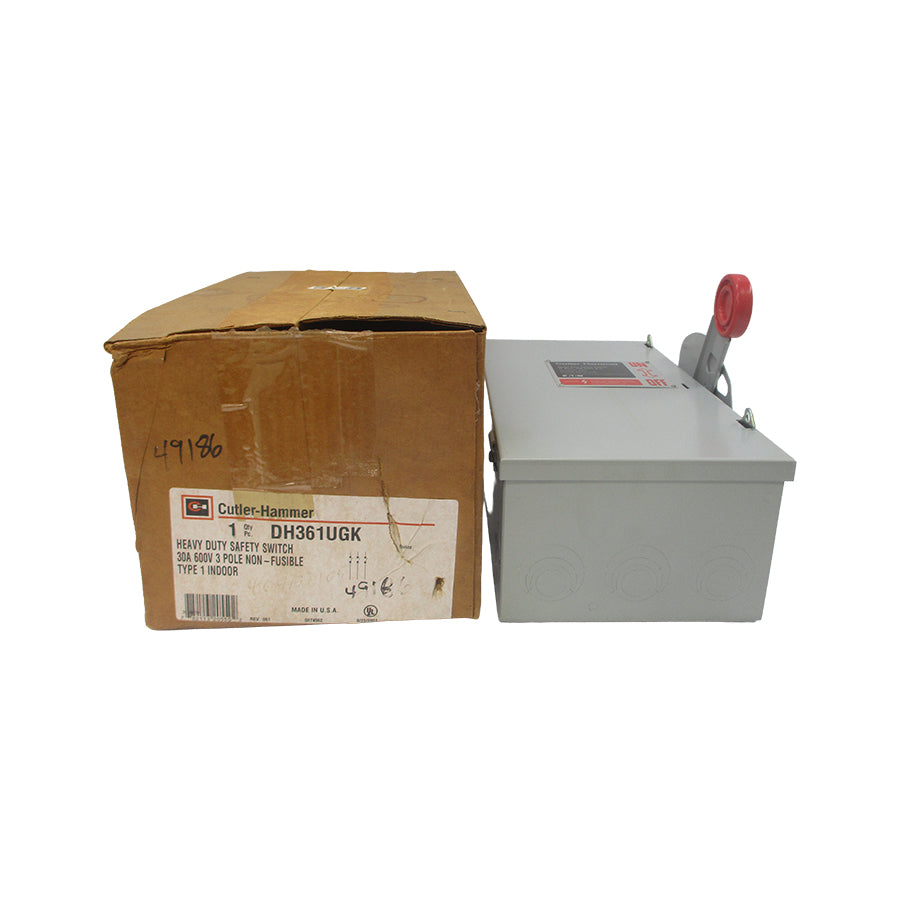 CUTLER HAMMER DH361UGK 600VAC 30A NSMP