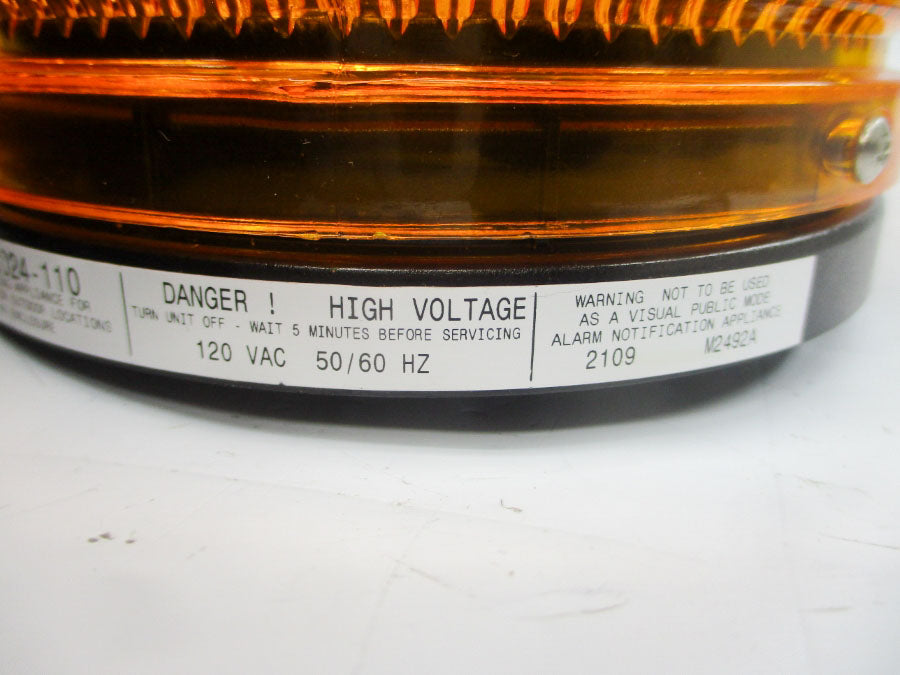 TOMAR 8024-110 120VAC (AMBER) NSNP