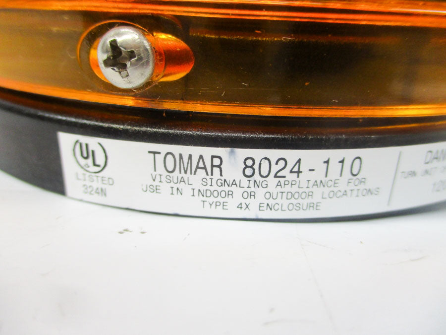 TOMAR 8024-110 120VAC (AMBER) NSNP