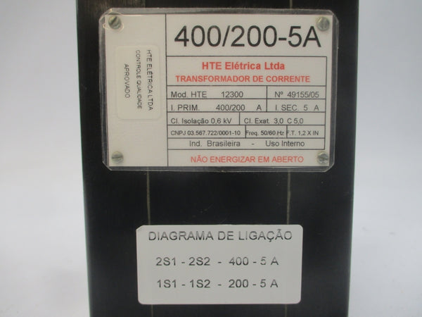 HTE ELECTRIC 12300 400/200-5A NSNP