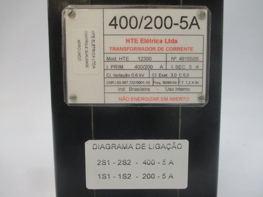 HTE ELECTRIC 12300 400/200-5A NSNP
