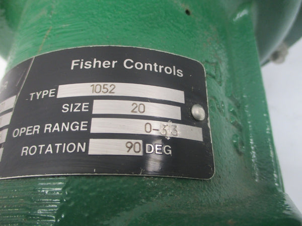 FISHER CONTROLS 1052 SIZE 20 0-33PSI NSNP