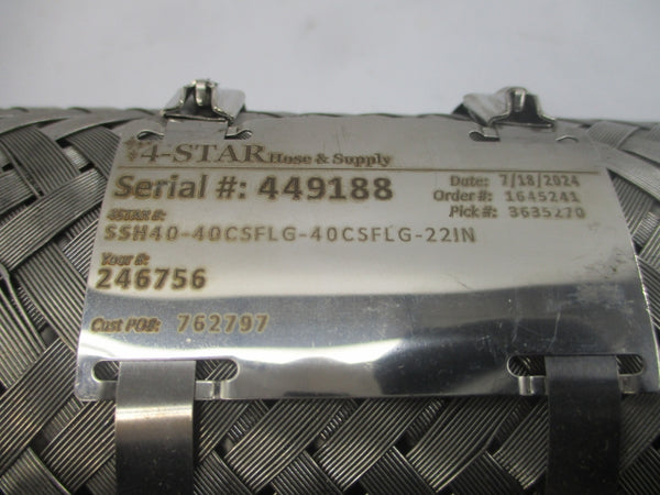 4-STAR SSH40-40CSFLG-40CSFLG-22IN UNMP