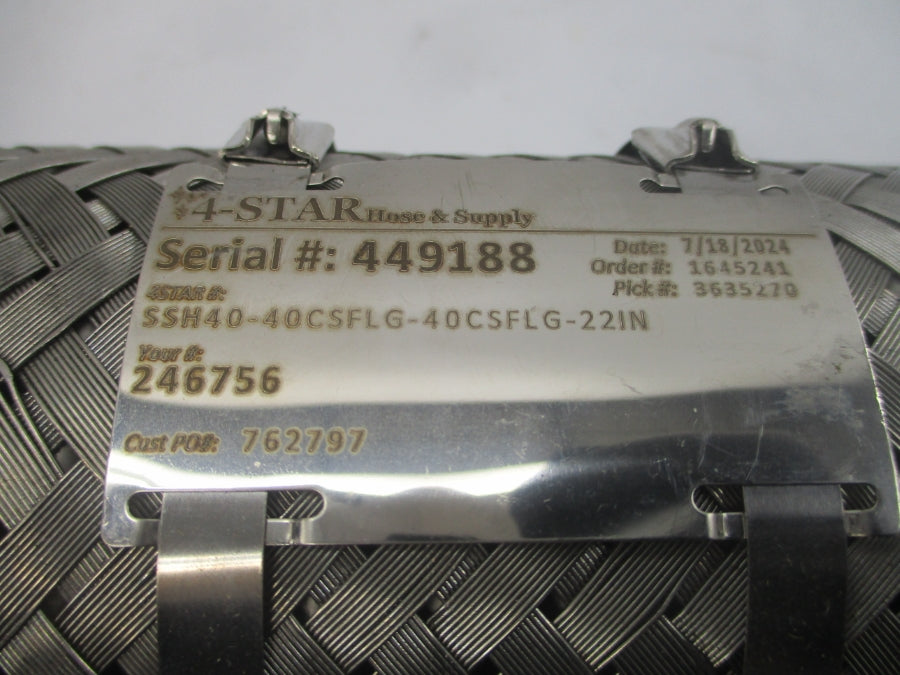 4-STAR SSH40-40CSFLG-40CSFLG-22IN UNMP