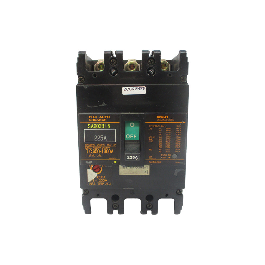 FUJI ELECTRIC SA203B 660VAC 225A NSNP