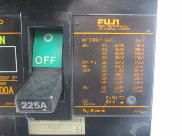 FUJI ELECTRIC SA203B 660VAC 225A NSNP