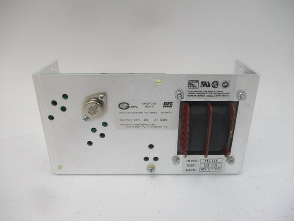 GLOBAL SERIES GHOF3-28 240V 4.0A REV. A NSMP