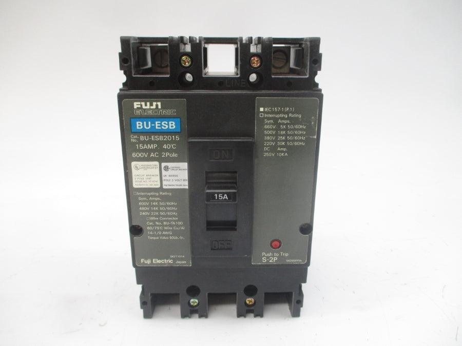 FUJI ELECTRIC BU-ESB2015 600VAC 15A NSMP