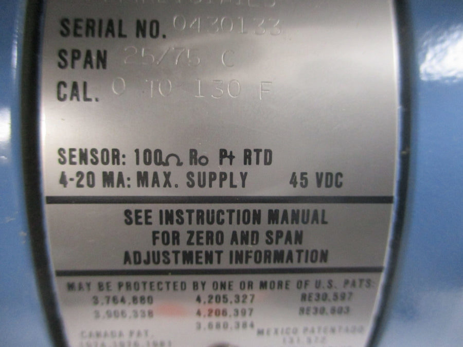 ROSEMOUNT 0444RL1U1A1E5 45VDC NSMP