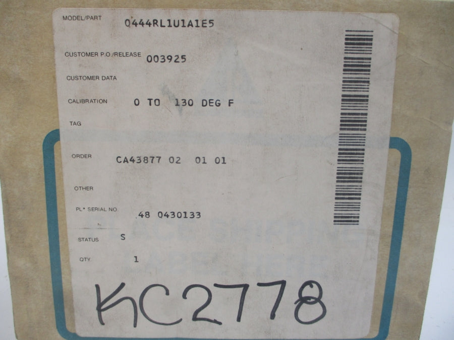ROSEMOUNT 0444RL1U1A1E5 45VDC NSMP