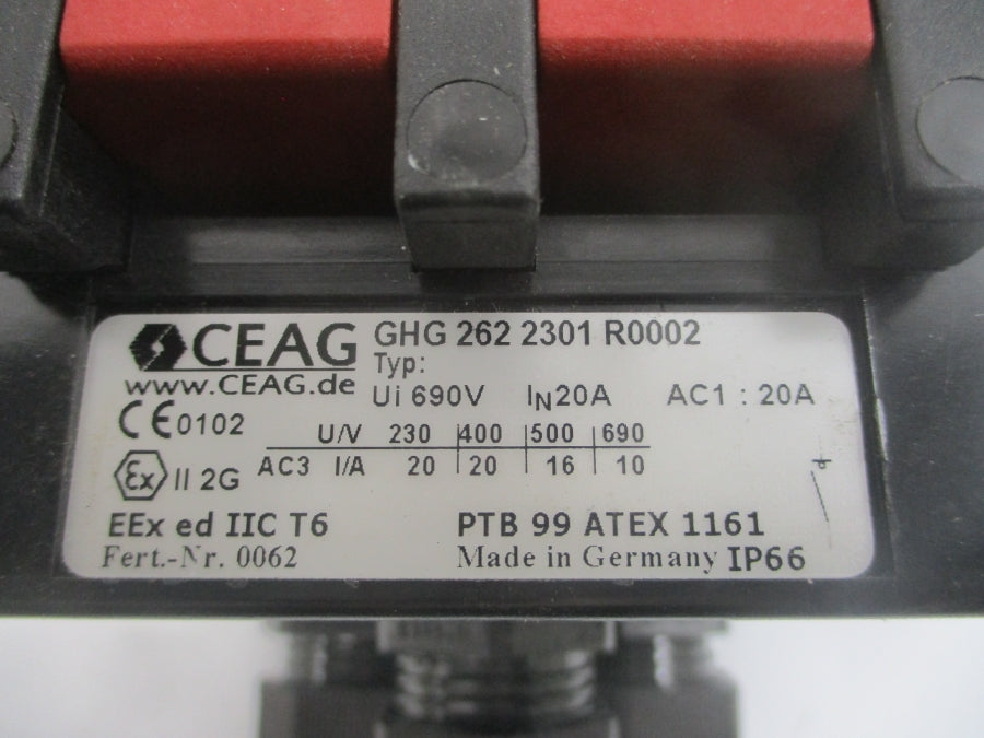 CEAG GHG2622301R0002 690V 20A NSMP