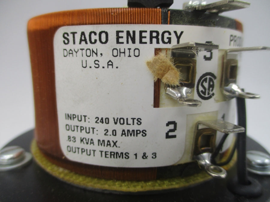 STACO ENERGY 201-3 240V 2.0A NSMP