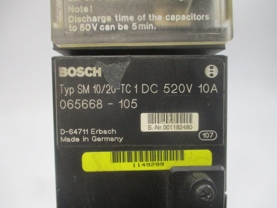 BOSCH SM10/20-TC1 065668-105 520VDC 10A UNMP