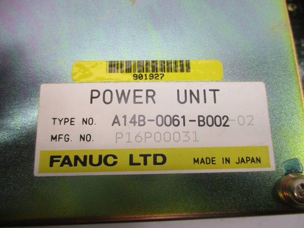 FANUC A14B-0061-B002-02 200/220VAC 5A NSNP