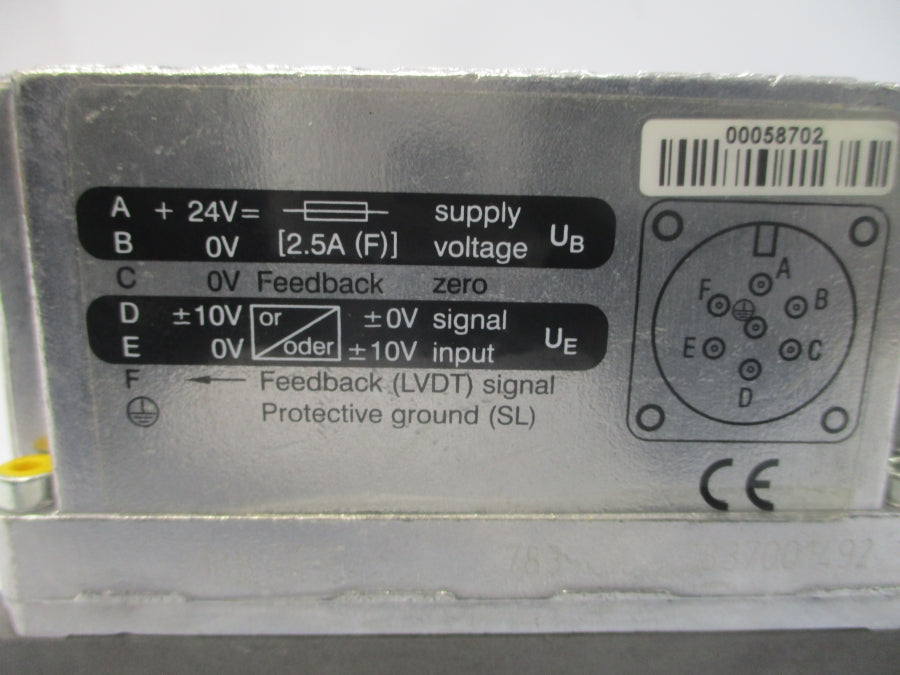 REXROTH 4WRPE6R5-32M-2X/G24K0/A1M-838 0811404742 9VDC 2.45A NSNP