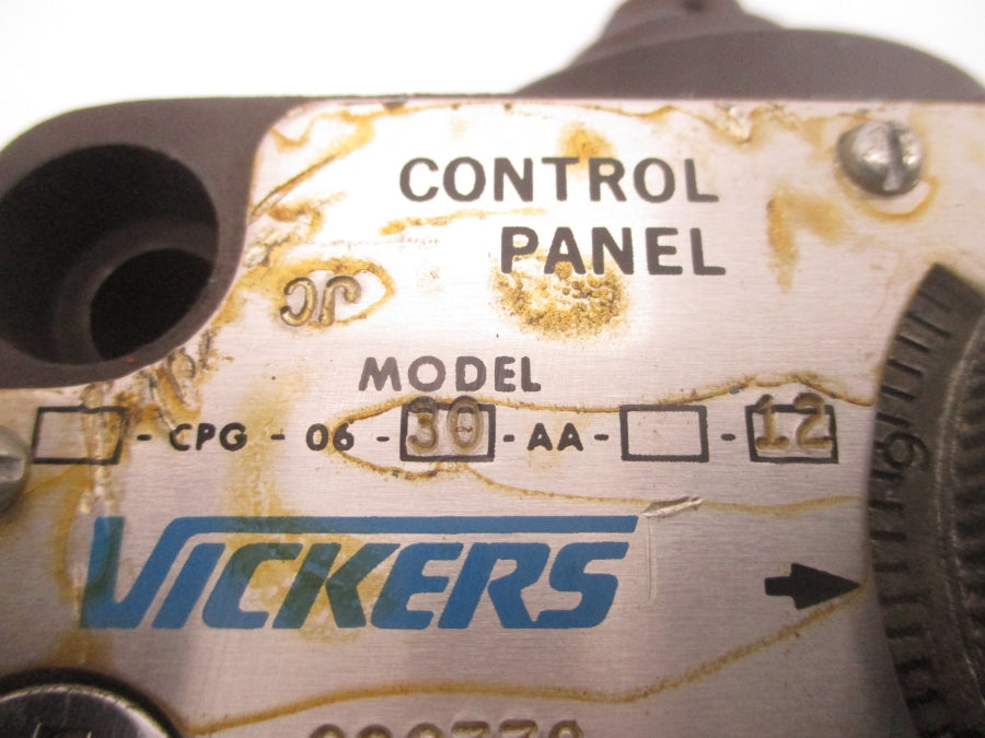 VICKERS CPG-06-30-AA-12 626778 (NO KEY) NSNP