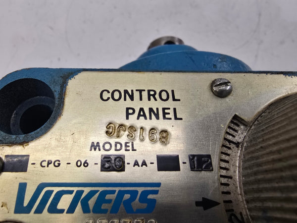 VICKERS CPG-06-30-AA-12 626778 NSNP