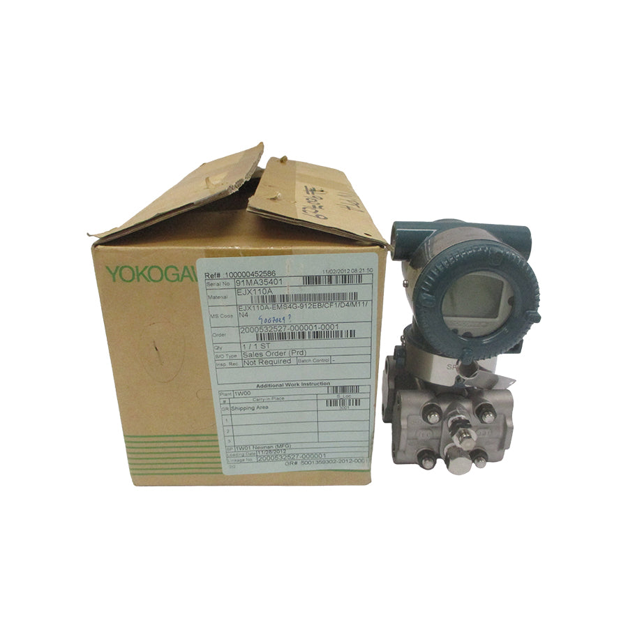 YOKOGAWA EJX110A-EMS4G-912EB/CF1/D4/M11/N4 10.5-42VDC NSMP