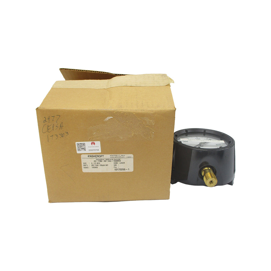 ASHCROFT 45-1188-AS-04L-1000MW 4-1/2" NSMP