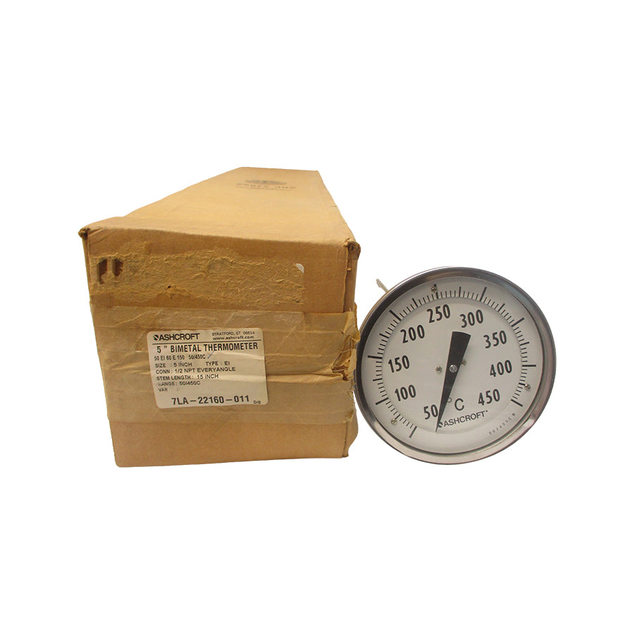 ASHCROFT 50EI60E150 50/450'C 5" STEM15 NSMP