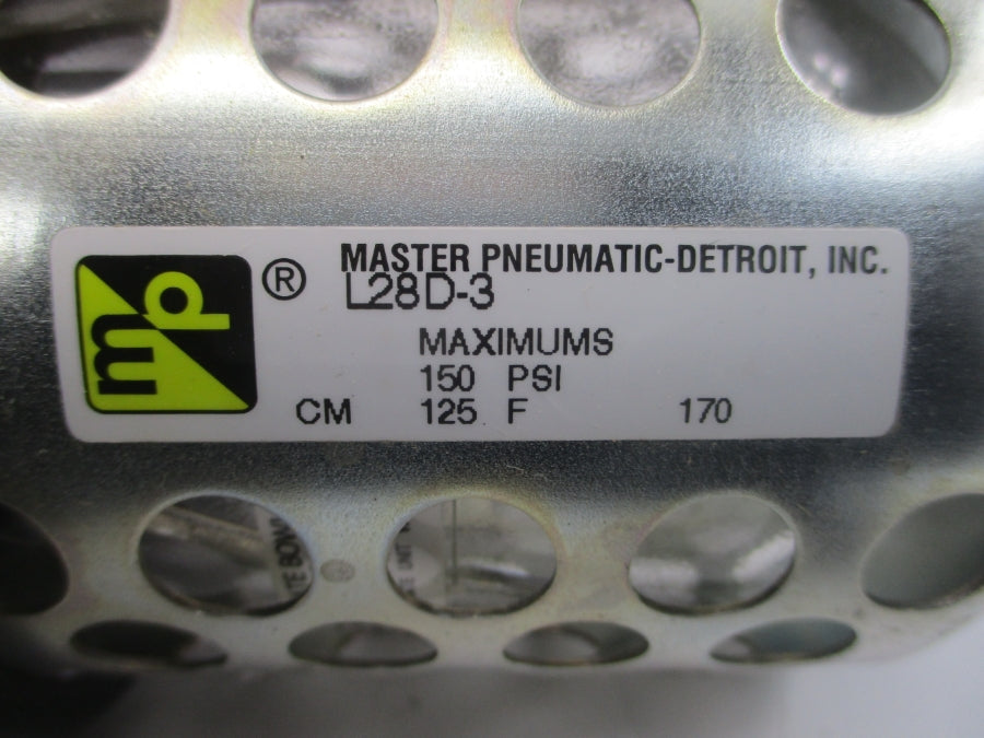 MASTER PNEUMATIC L28D-3 150PSI NSMP
